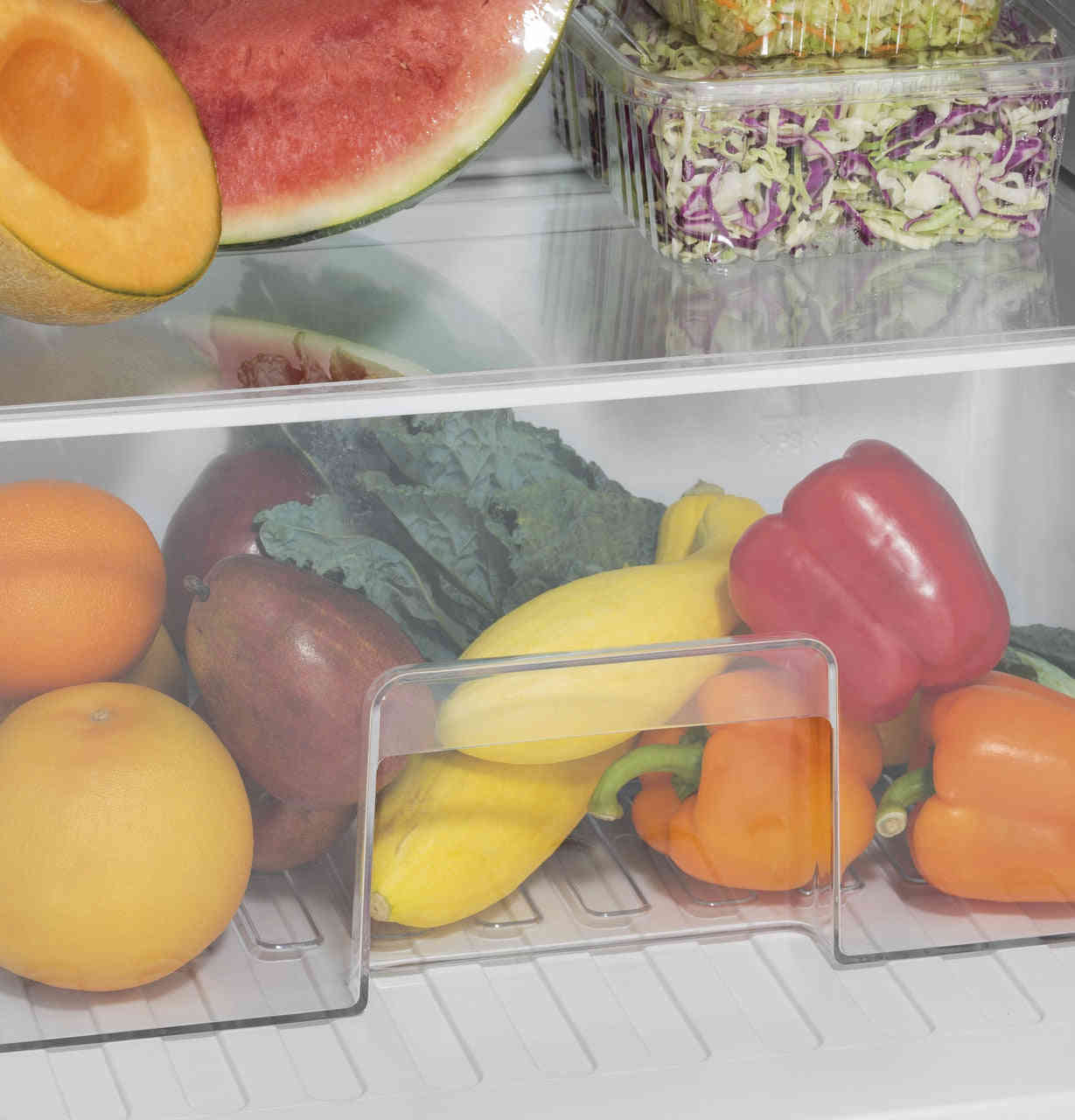 GE Appliances 9.8 Cu. Ft. 12 Volt DC Power Top-Freezer Refrigerator - Stainless Steel