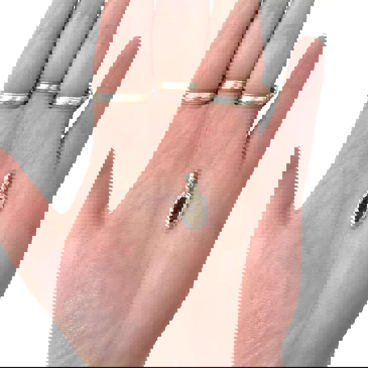 Authentic Moldavite Sterling Silver Pendant - Extraterrestrial Crystal Jewelry