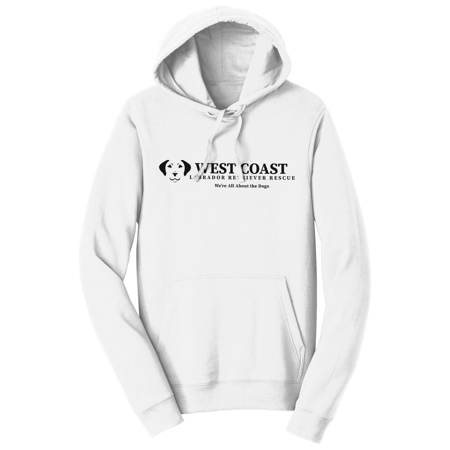 WCLRR Puppy Face Logo - Adult Unisex Hoodie Sweatshirt