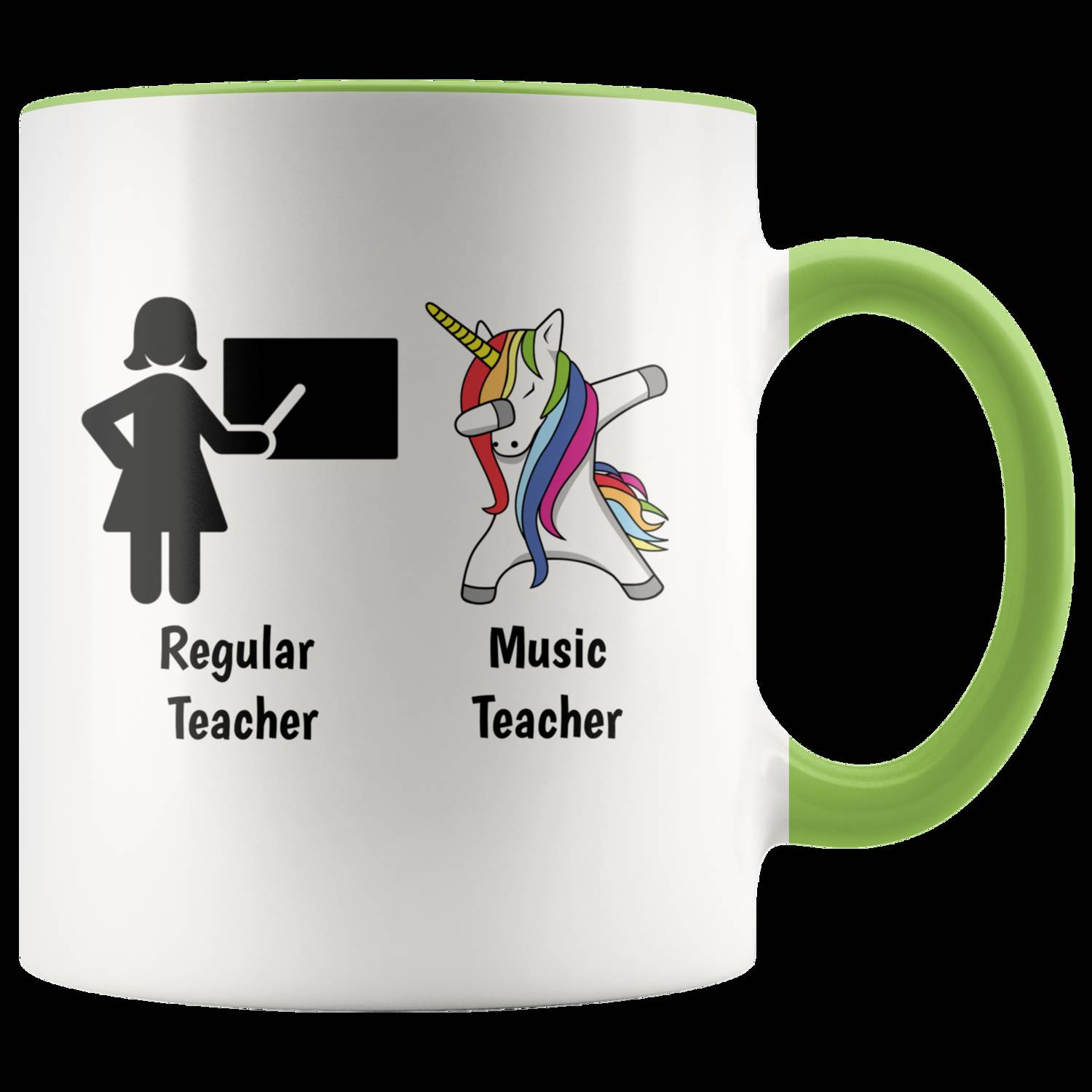 Music Teacher Mug - Premium 11oz Ceramic White Mug with Vibrant Design
