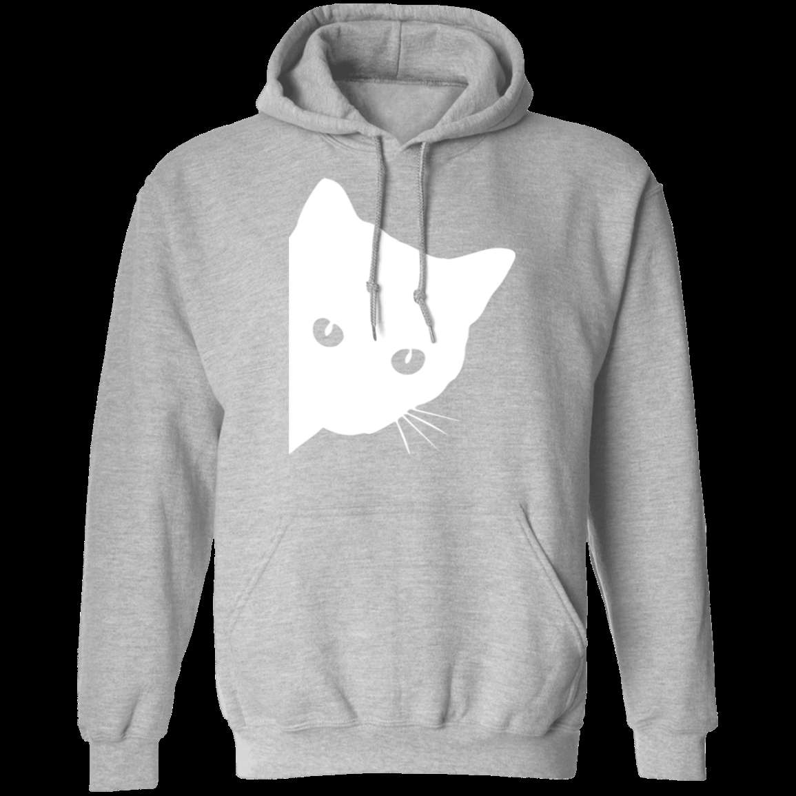 CUTE SPY CAT LADIES Pullover Hoodie - 8 oz Unisex Hoodie with Digital Print