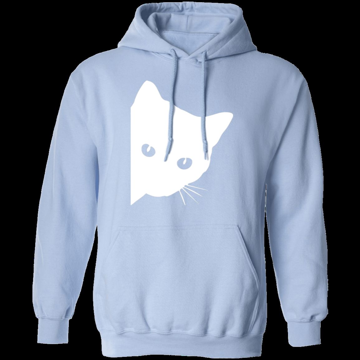 CUTE SPY CAT LADIES Pullover Hoodie - 8 oz Unisex Hoodie with Digital Print