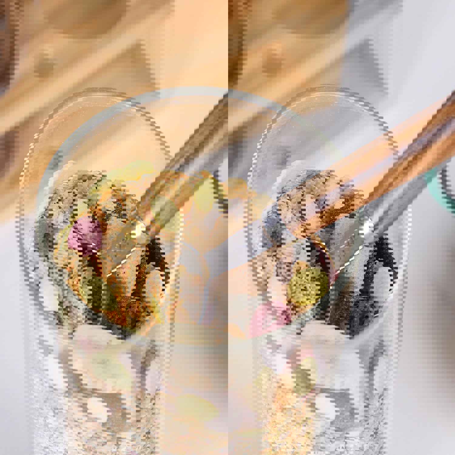 KKC HOME ACCENTS Clear Tall Glass Food Storage Canisters with Airtight Lids and Scoops