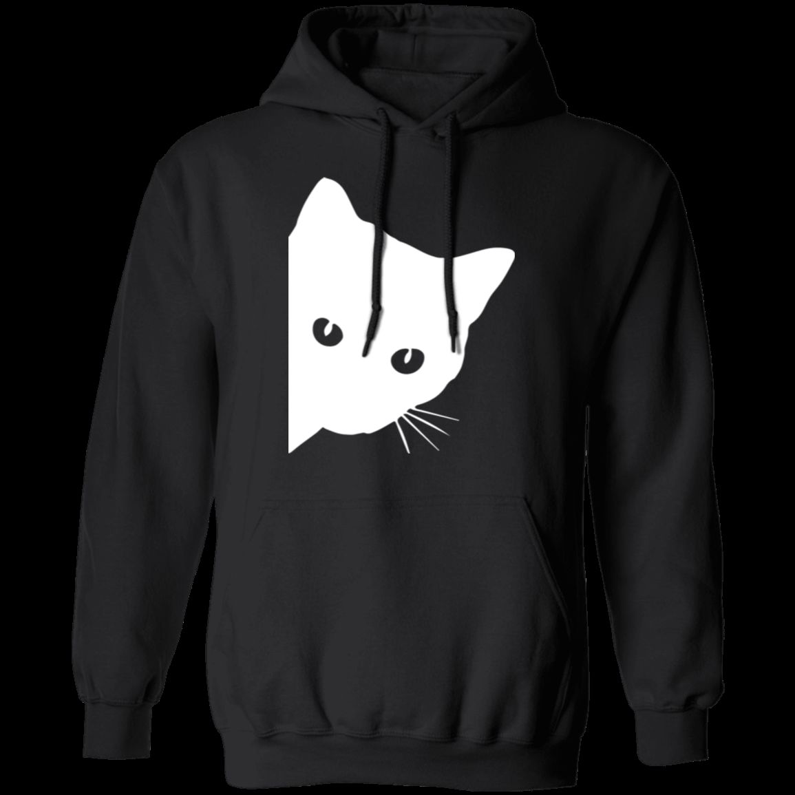 CUTE SPY CAT LADIES Pullover Hoodie - 8 oz Unisex Hoodie with Digital Print