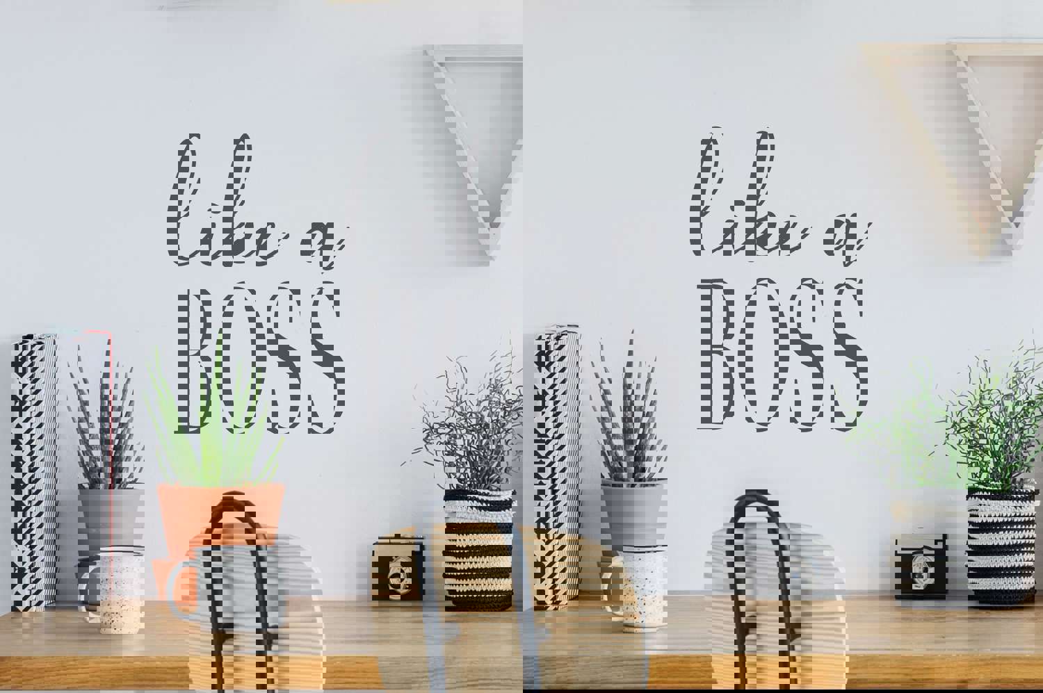 Like A Boss | Office Wall Decal
