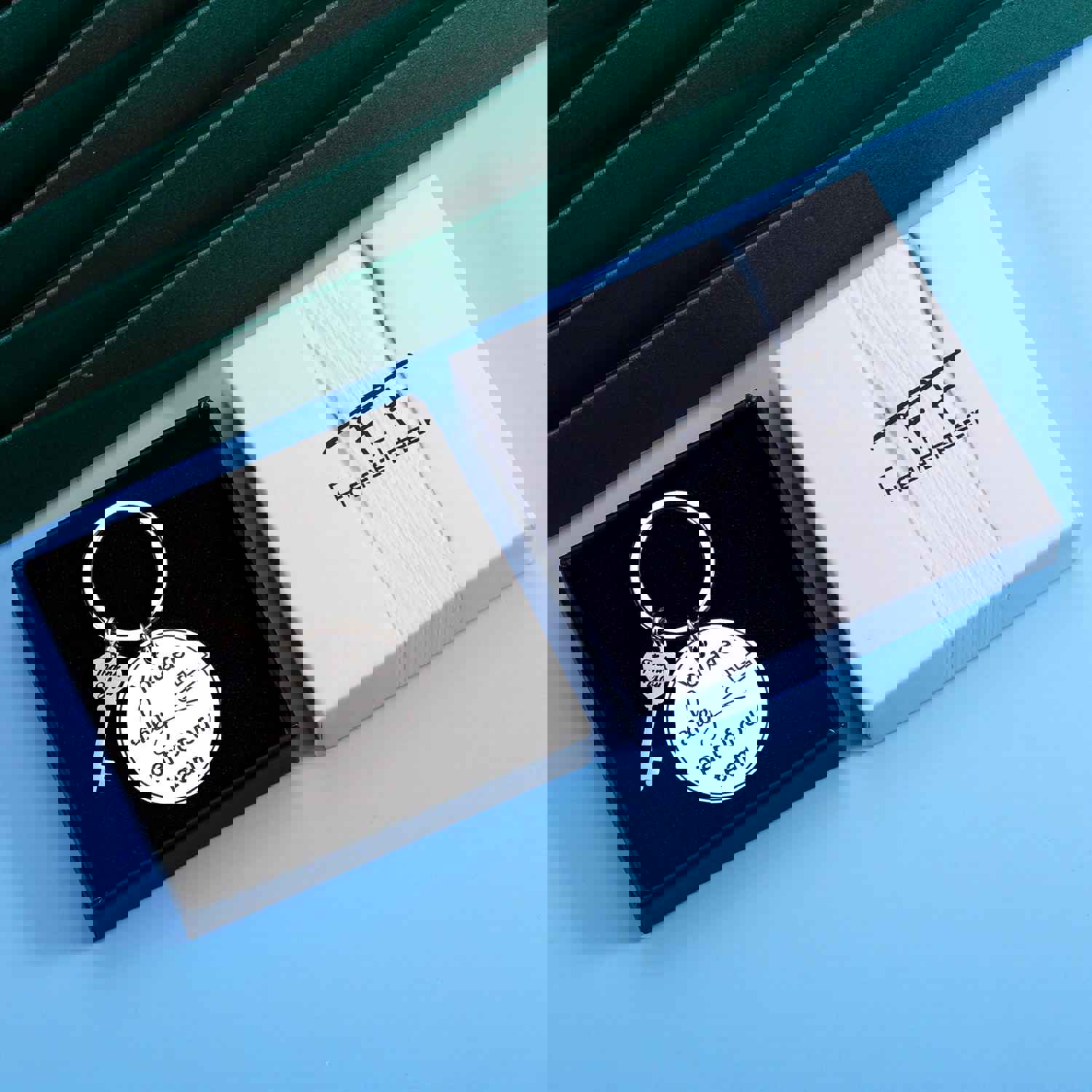 Thank You Gifts Keychain for Employee Coworker Volunteer Farewell Retirement Gift