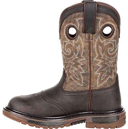 Rocky Big Kids Original Ride FLX Western Boot Size 4(M)