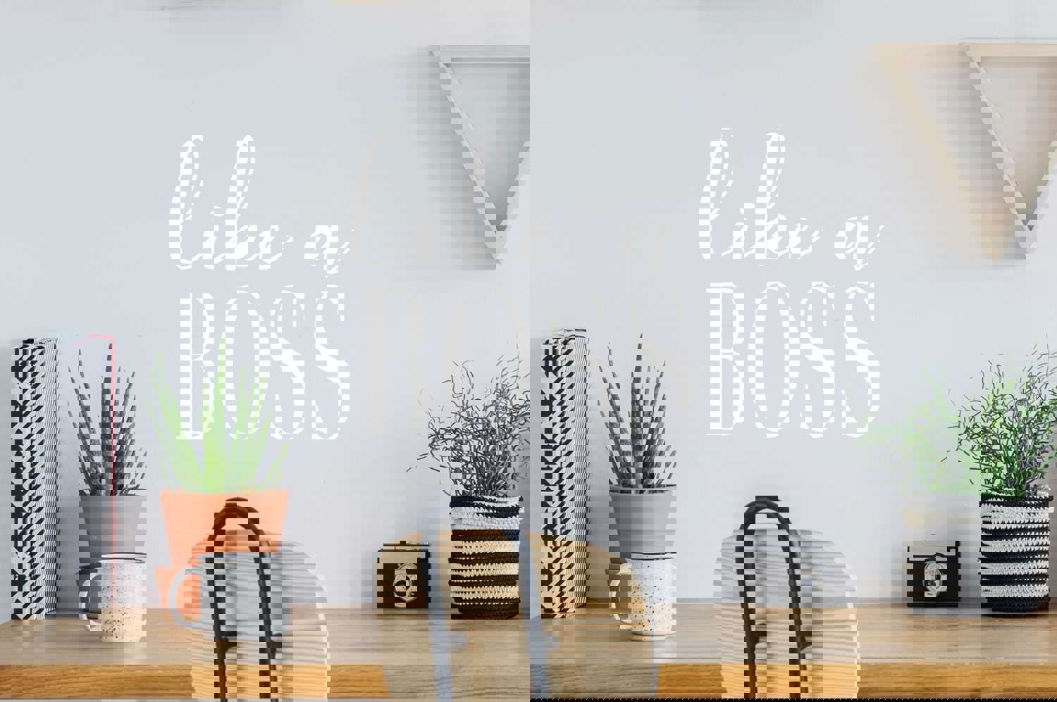Like A Boss | Office Wall Decal