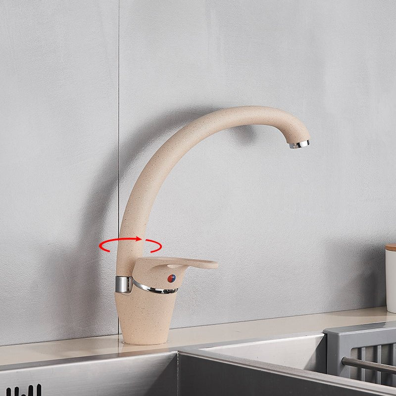 MIRODEMI® 3 Color 360 Rotated Swivel Spout Kitchen Sink Faucet