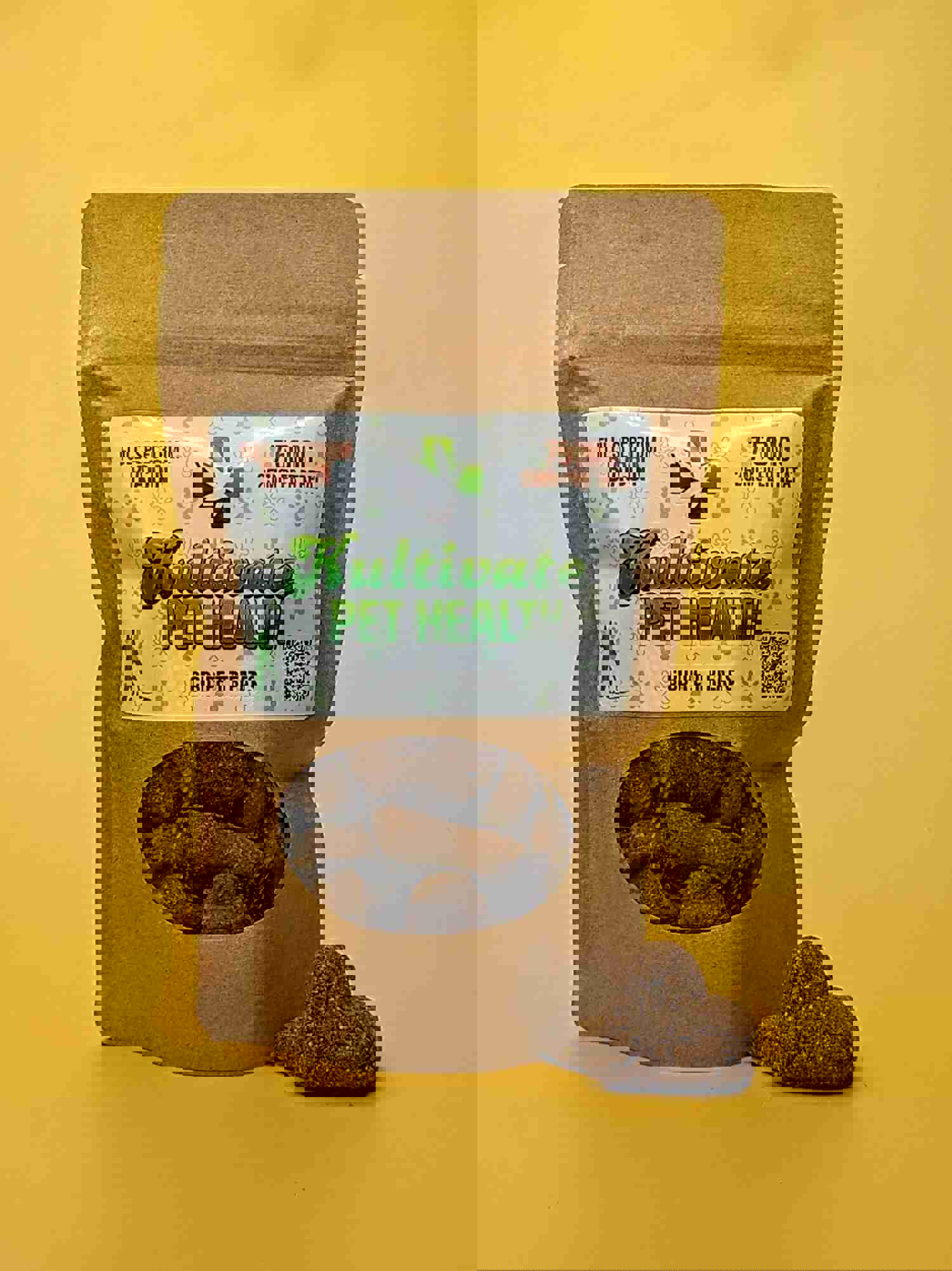 KW Pet Health Full Spectrum Bacon Flavored CBD Treats for Large Dogs