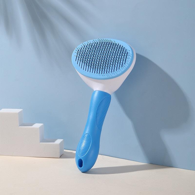 Pet Hair Remover Brush with Self-Cleaning Feature for Dogs and Cats