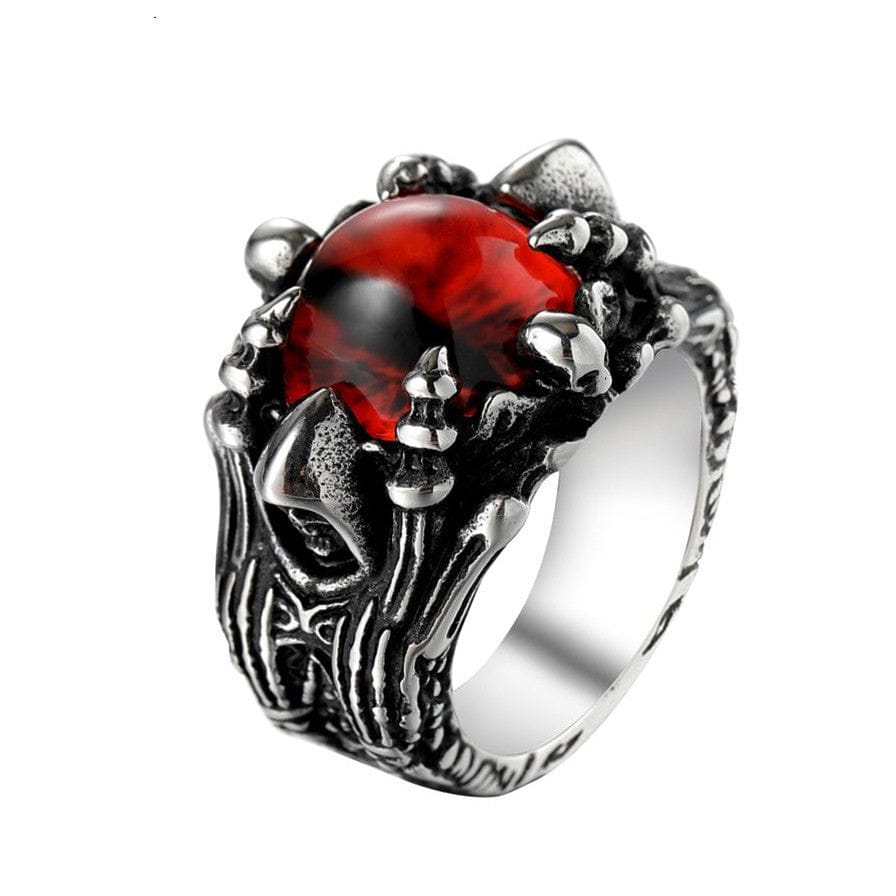 Fashion Creative Evil Eye Rings For Men and Women - Punk Style Titanium Steel Jewelry