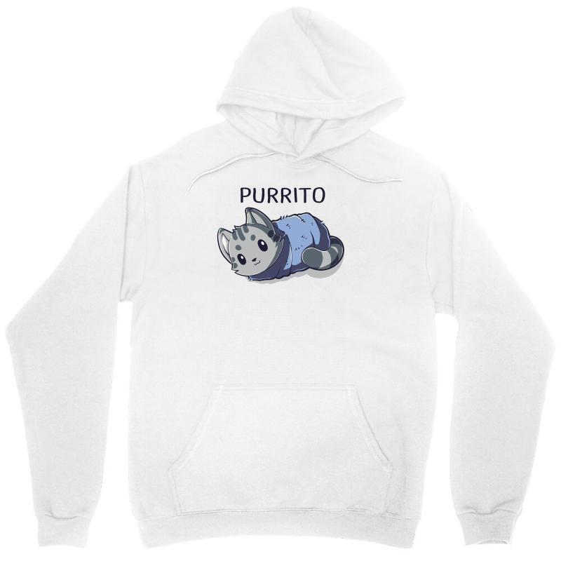 Blanket Purrito Unisex Hoodie - Soft & Durable with Unique Design