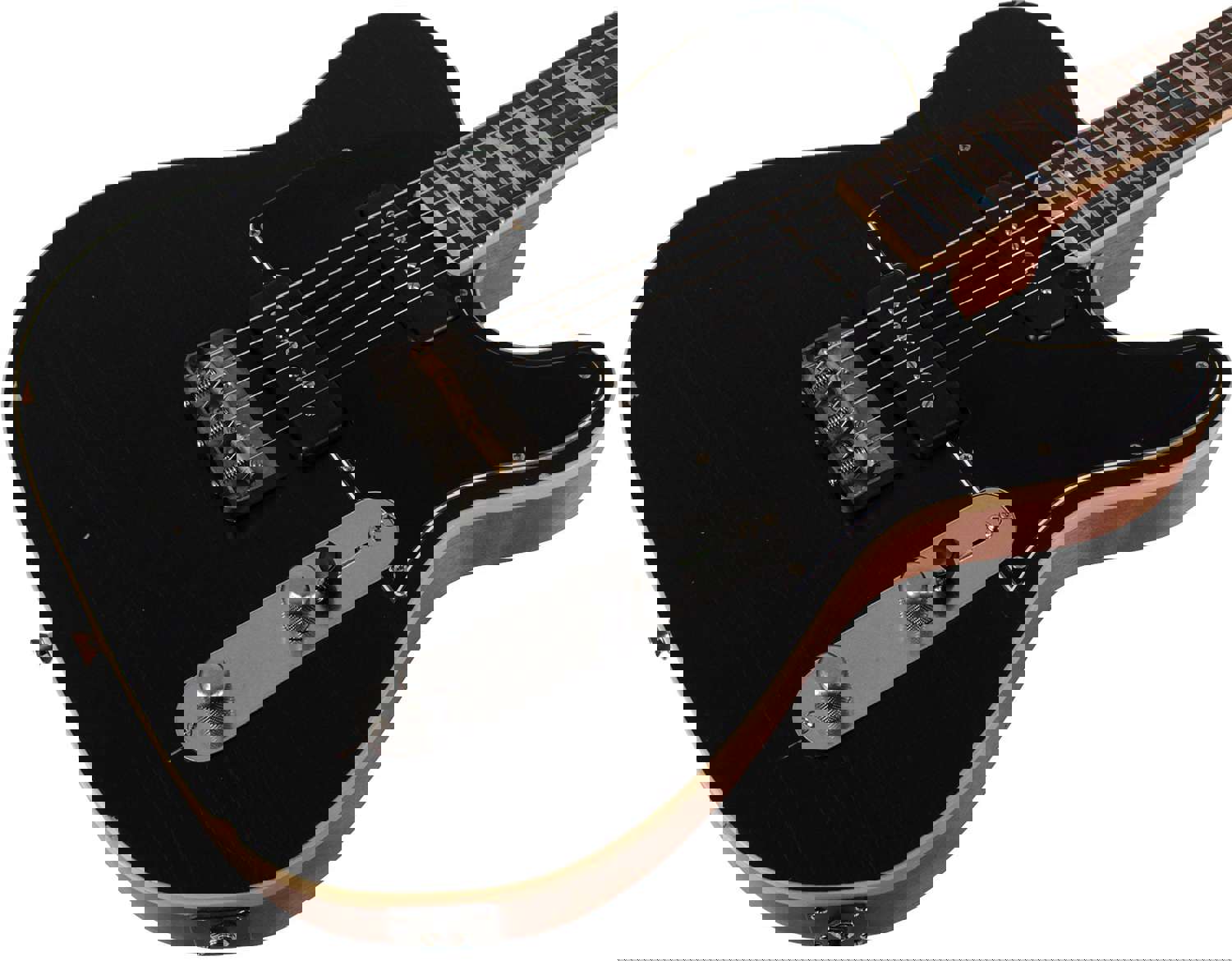 Nash T-56 Guitar - Black Beauty with P90 Pickups & Light Aging