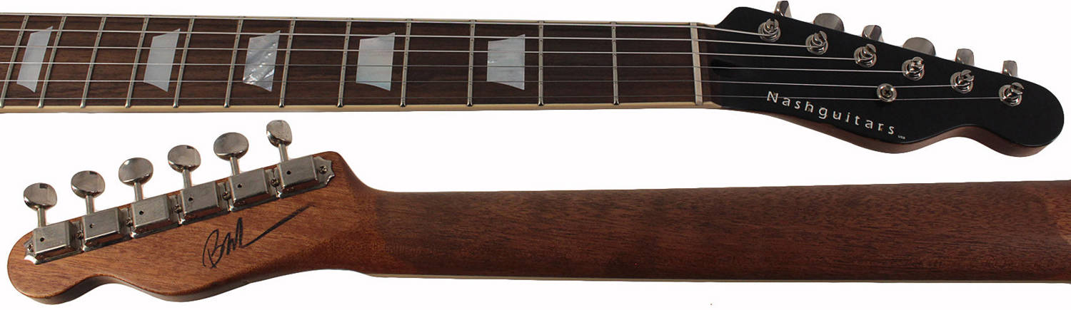 Nash T-56 Guitar - Black Beauty with P90 Pickups & Light Aging