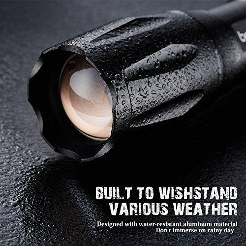 Led Tactical Flashlight - Super Bright Handheld Flashlight for Camping, Hiking & Outdoor Activities
