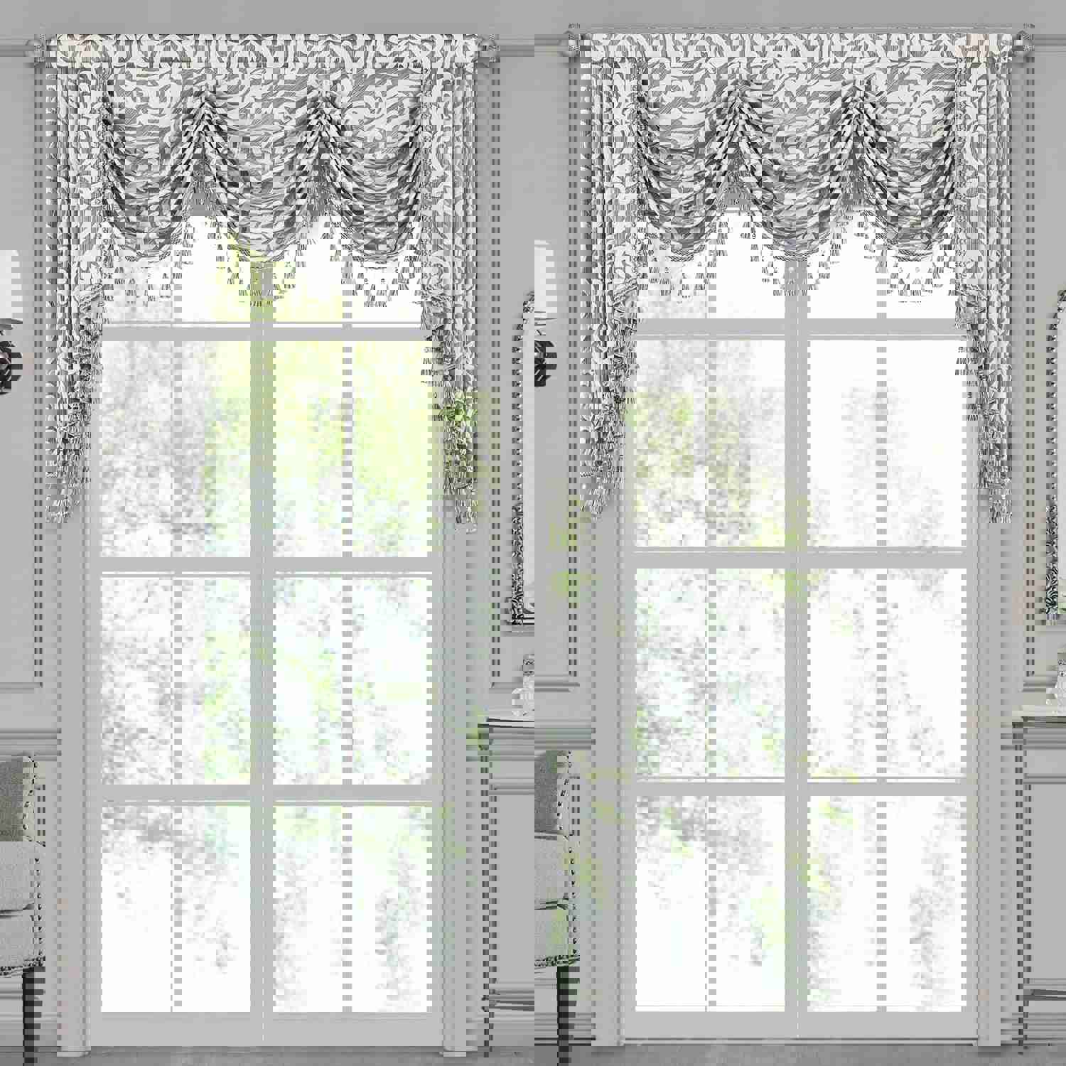 Norwich Swag Valance - Contemporary Elegance for Your Windows