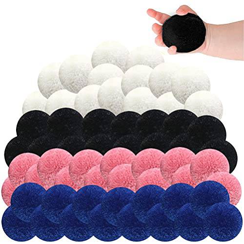 Chrees 60 Pcs Cotton Balls Water Balloons - Reusable Outdoor Water Toys for Kids, Teens, and Adults