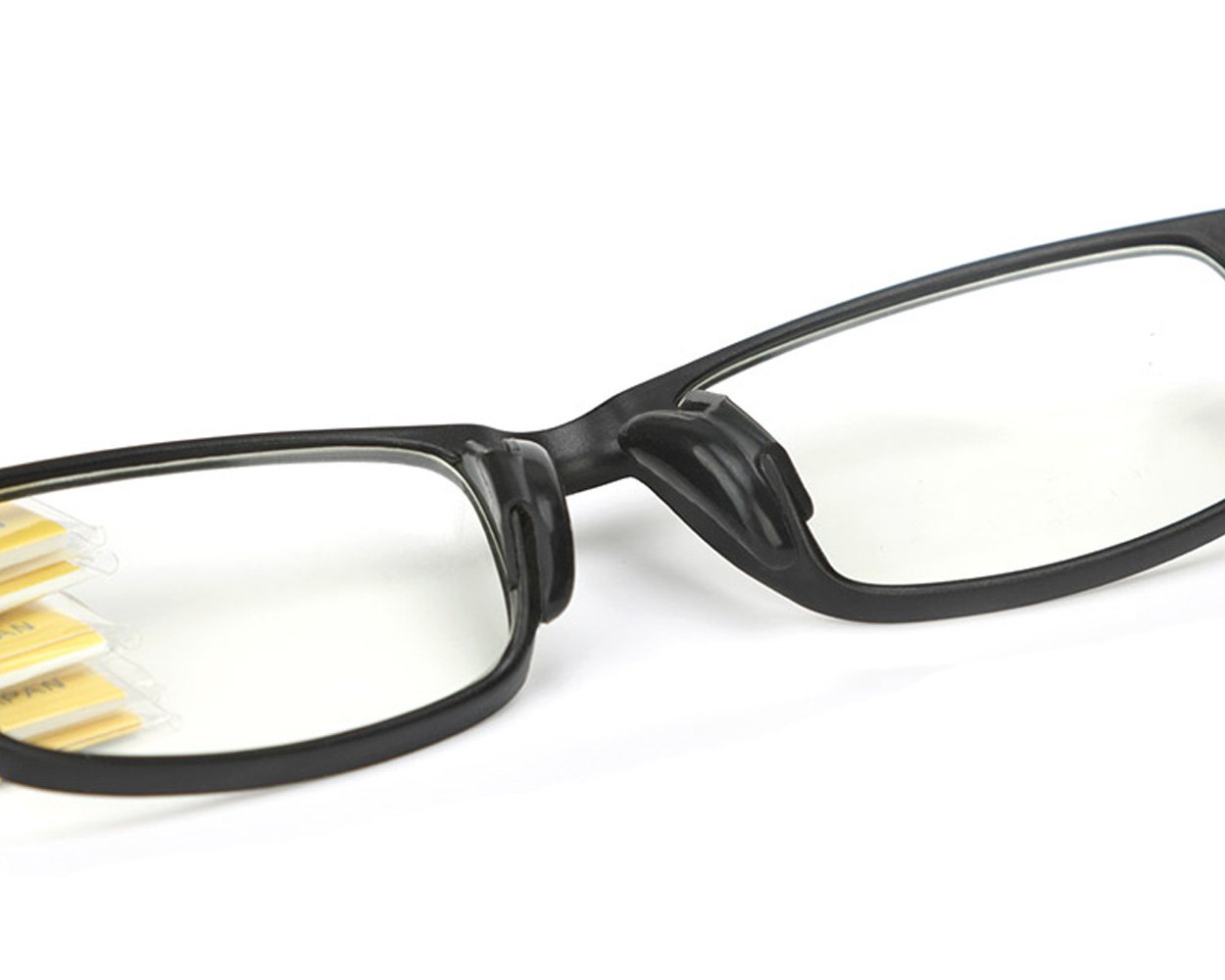 10 Pairs Anti-Slip Silicone Nose Pads for Eyeglasses (2.5mm)