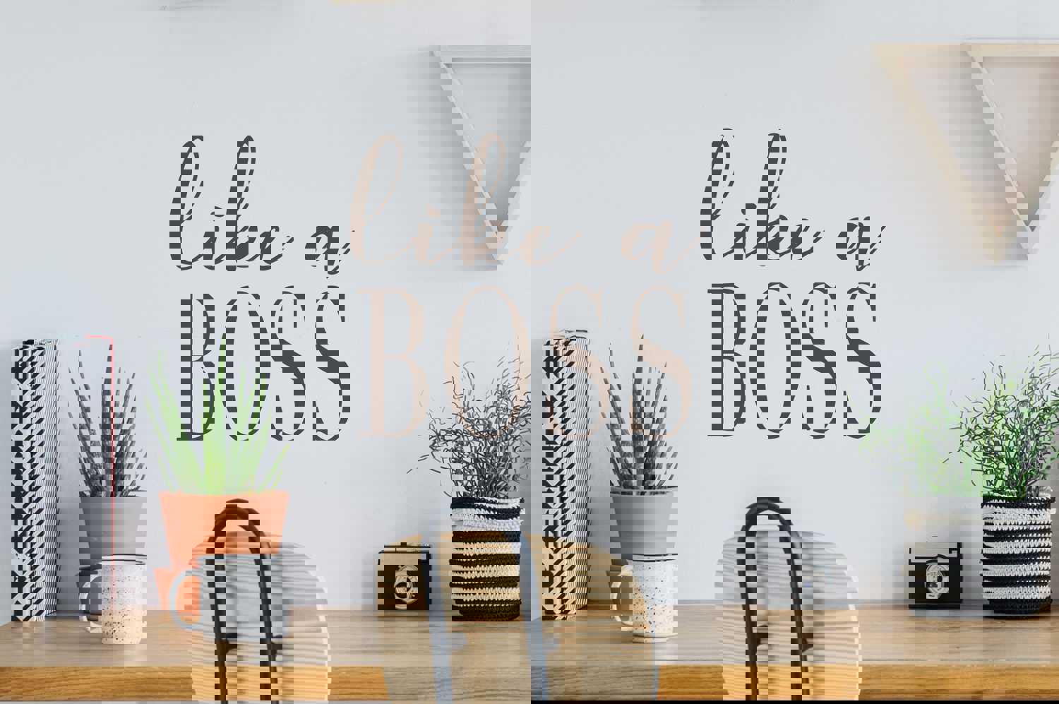 Like A Boss | Office Wall Decal