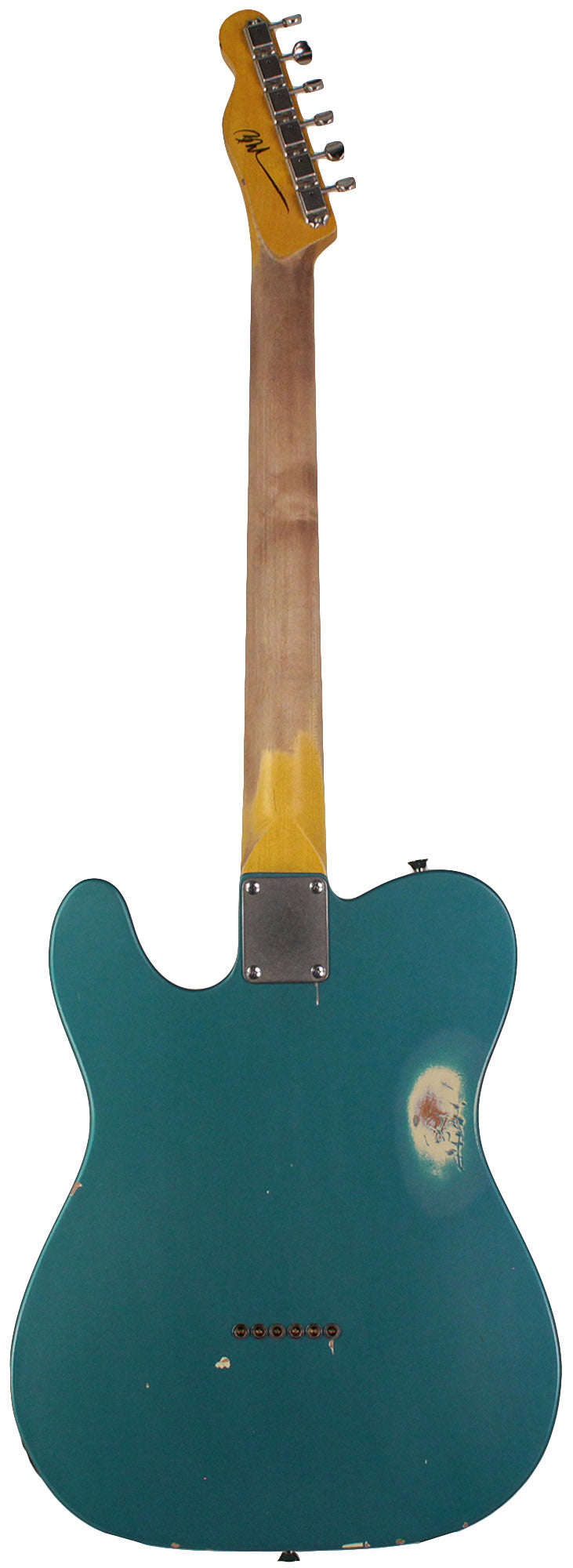 Nash T-63 Guitar, Ocean Turquoise, Medium Aging - Vintage Styled Tele Model