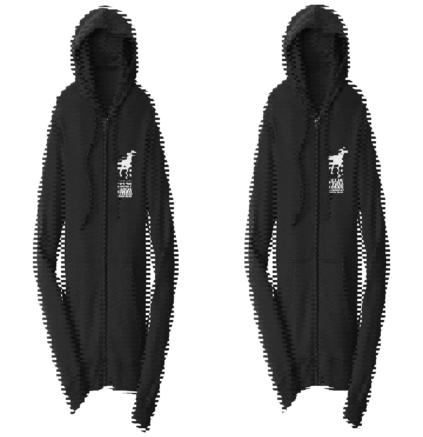 WCLRR Left Chest Lab Impact Logo - Unisex Full-Zip Hoodie