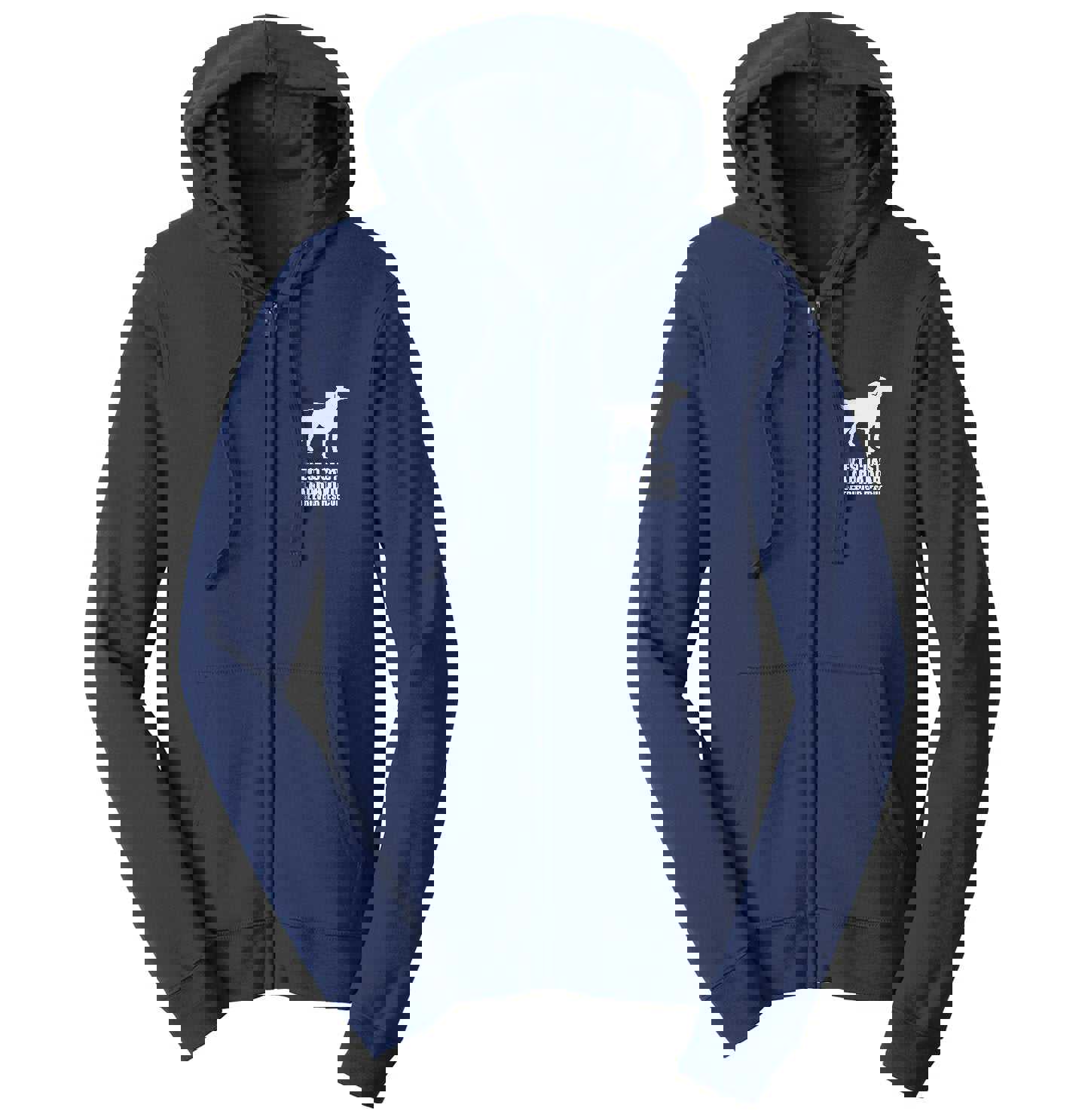 WCLRR Left Chest Lab Impact Logo - Unisex Full-Zip Hoodie