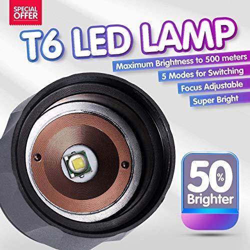 Led Tactical Flashlight - Super Bright Handheld Flashlight for Camping, Hiking & Outdoor Activities