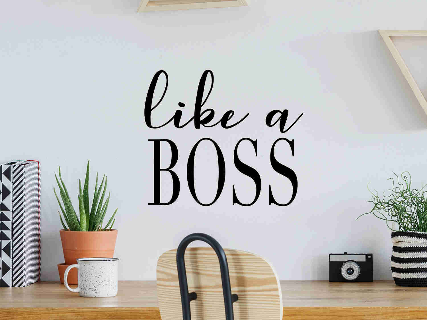 Like A Boss | Office Wall Decal