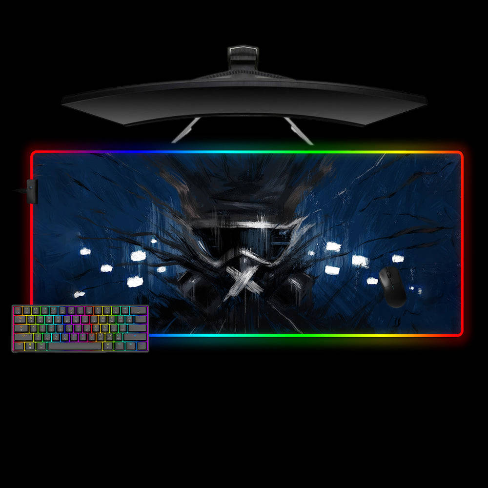 Rainbow Six Siege Mute RGB Gaming Mouse Pad with LED Lighting