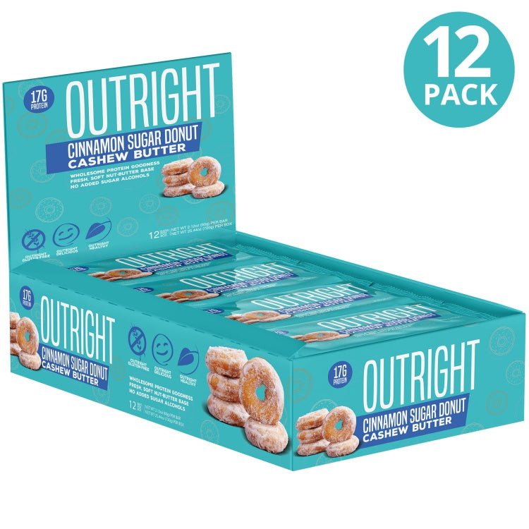 Outright Bar® Real Whole Food Protein Bar - Delicious & Nutritious Snack