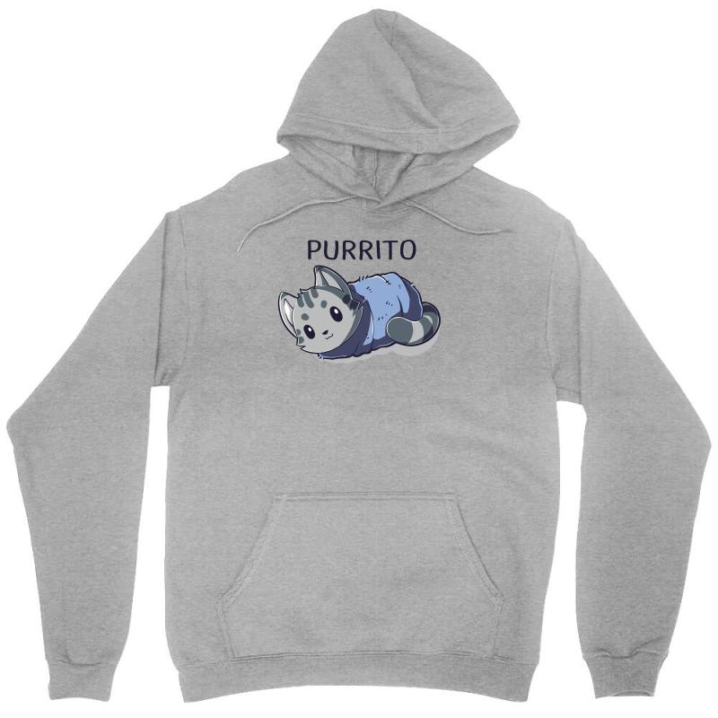 Blanket Purrito Unisex Hoodie - Soft & Durable with Unique Design