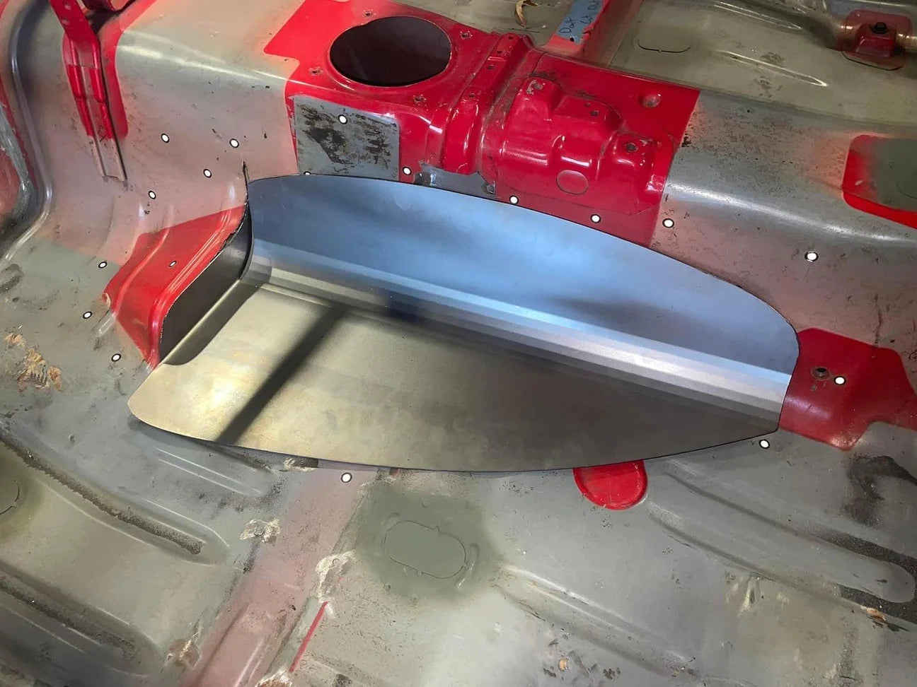 Alaria Tech - S-Chassis Cat Hump Delete Panel for Improved Space and Handling