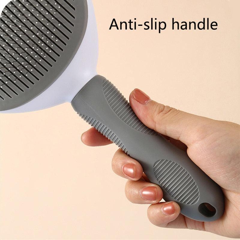 Pet Hair Remover Brush with Self-Cleaning Feature for Dogs and Cats