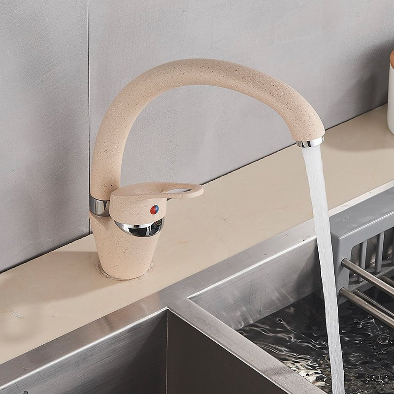 MIRODEMI® 3 Color 360 Rotated Swivel Spout Kitchen Sink Faucet