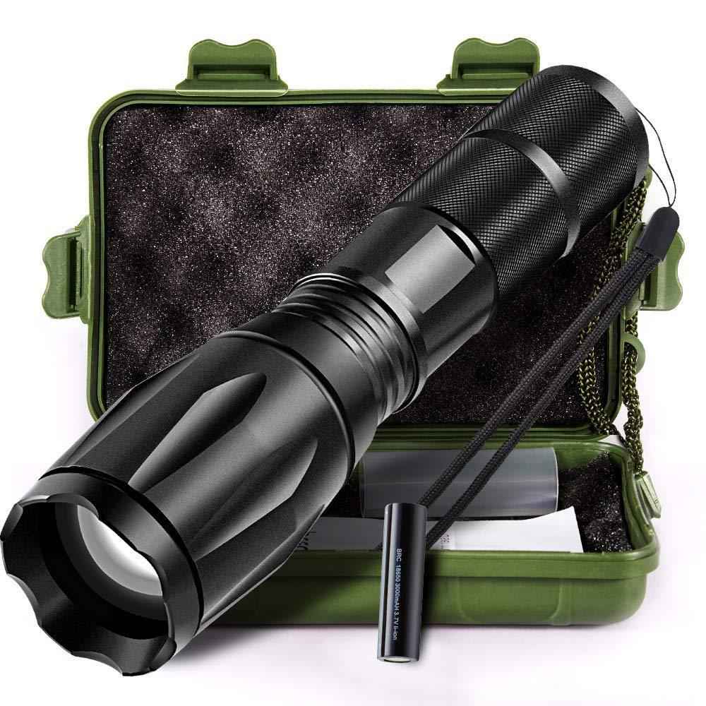Led Tactical Flashlight - Super Bright Handheld Flashlight for Camping, Hiking & Outdoor Activities