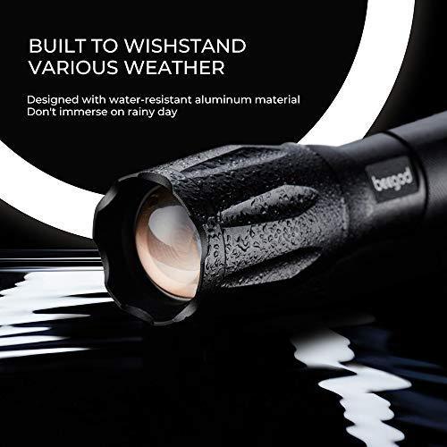 Led Tactical Flashlight - Super Bright Handheld Flashlight for Camping, Hiking & Outdoor Activities