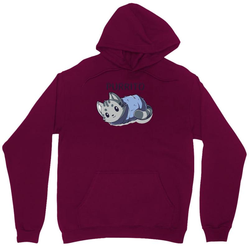 Blanket Purrito Unisex Hoodie - Soft & Durable with Unique Design