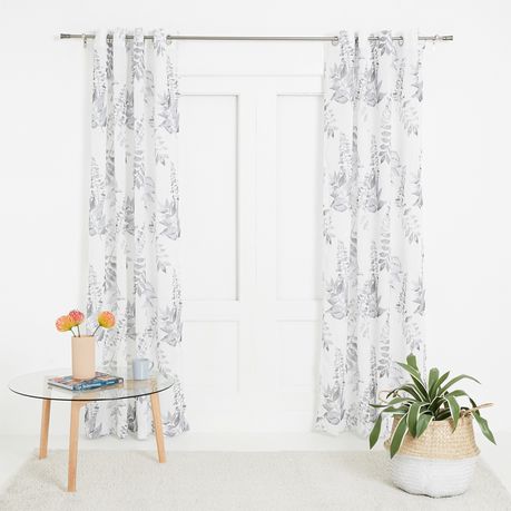 George & Mason - Fern Dolly Eyelet Unlined Curtain