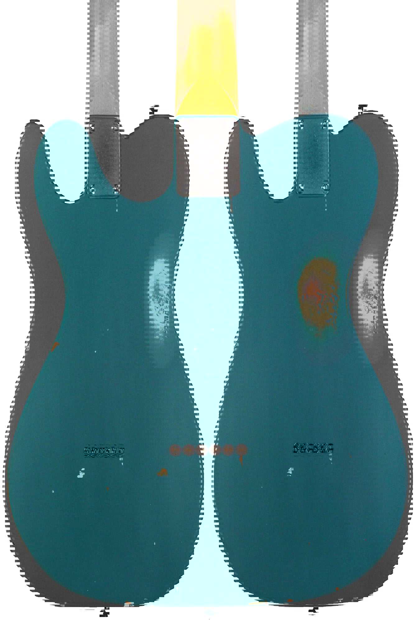 Nash T-63 Guitar, Ocean Turquoise, Medium Aging - Vintage Styled Tele Model