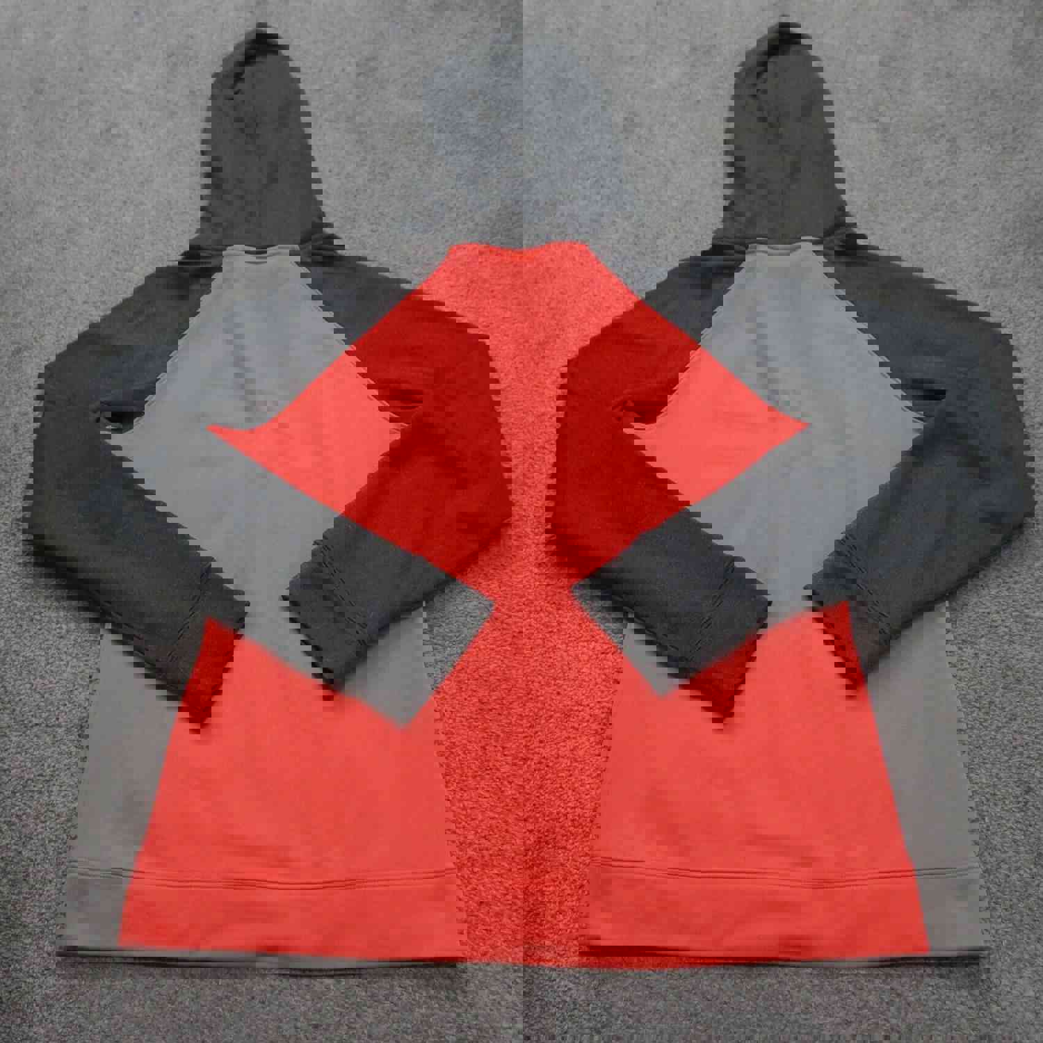 Under Armour Women's Pullover Hoodie Sweatshirt Long Sleeve Pink Gray Size Large