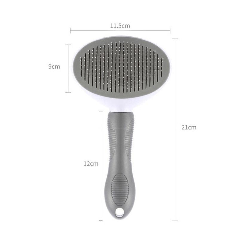 Pet Hair Remover Brush with Self-Cleaning Feature for Dogs and Cats