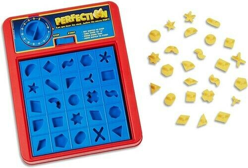 Hasbro Gaming - Perfection Table Top Game, Timer, Beat the Time