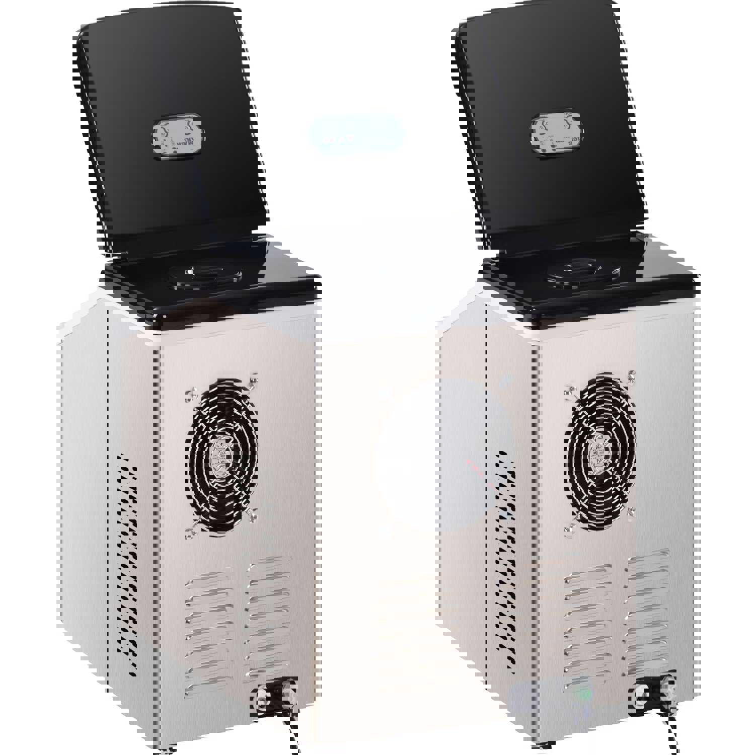 Portable Counter-top Ice Maker Machine - 24 Clear Ice Cubes in 12 Minutes, 40 lbs/24H