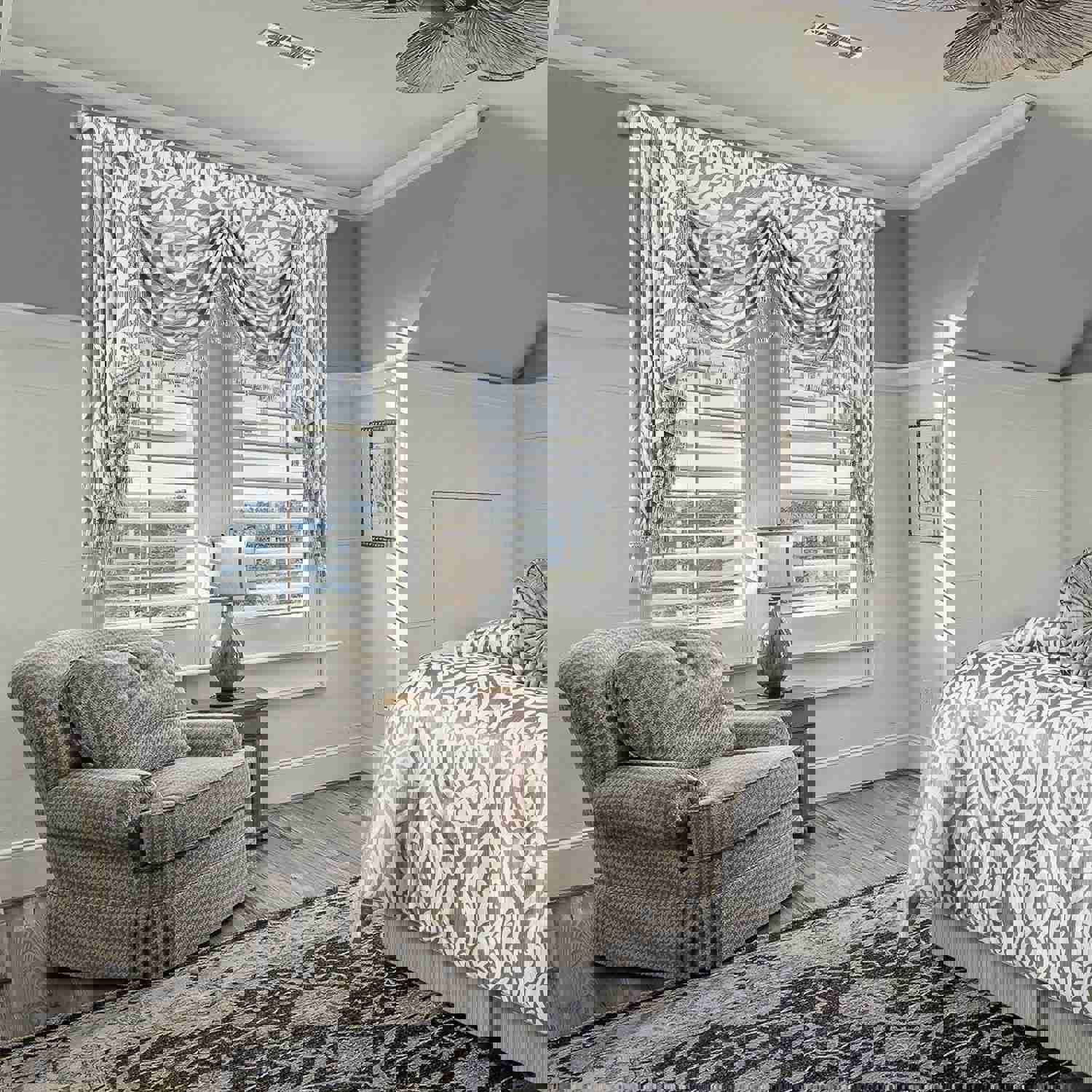 Norwich Swag Valance - Contemporary Elegance for Your Windows