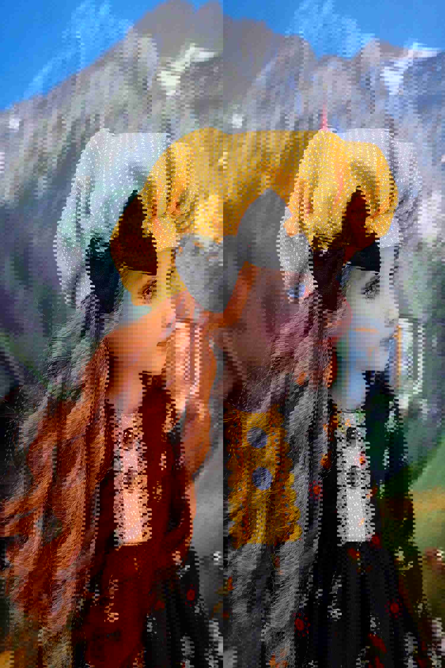 Beccas Garden - Dress Ensemble with Boots for Ruby Red Fashion Friends Doll