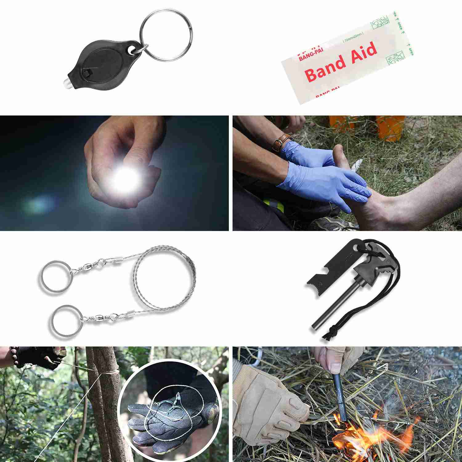 SUPOLOGY 23-in-1 Emergency Survival Gear Kit for Outdoor Adventures