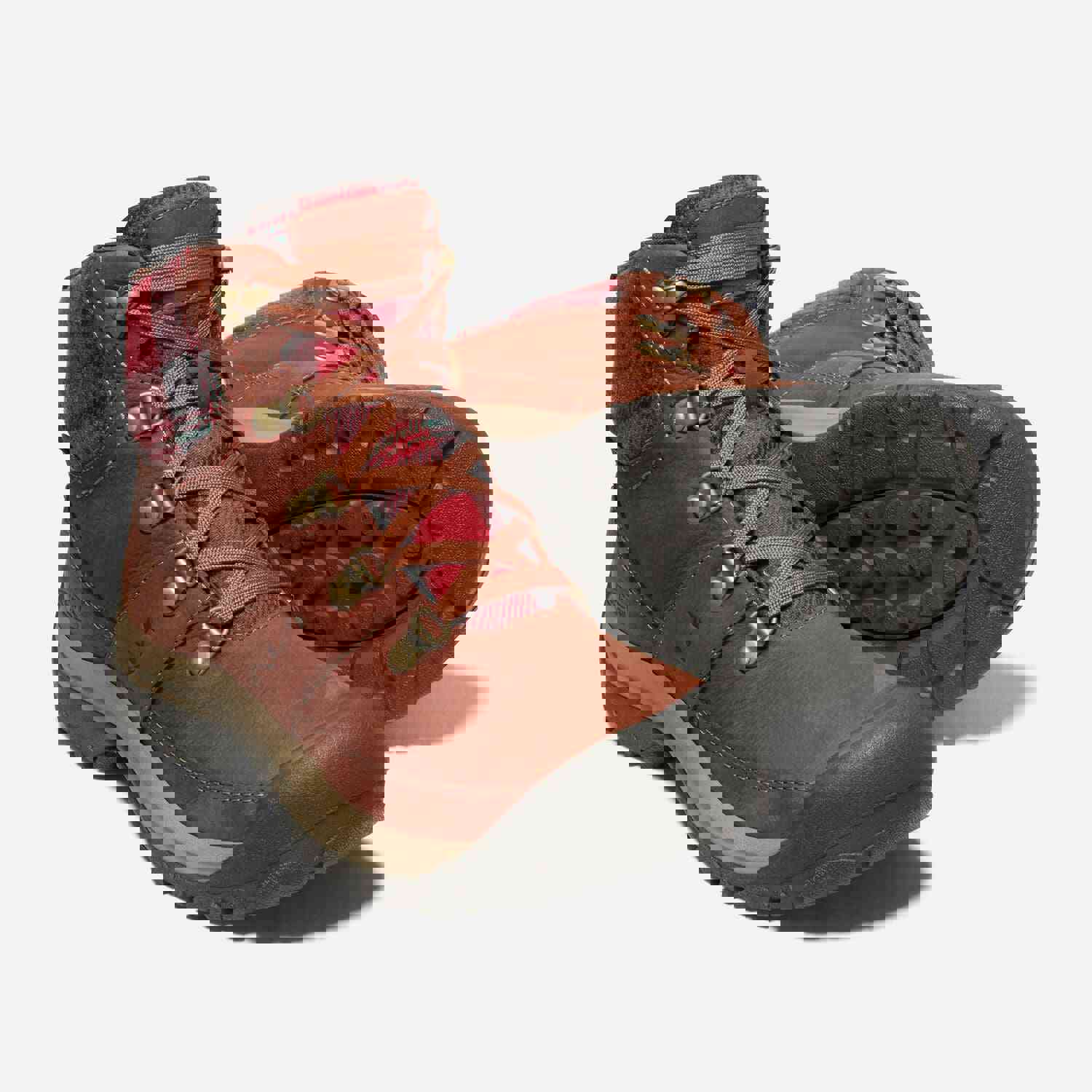 Women's Keen Kaci III Winter Waterproof Boot - Tortoise Shell/Red Plaid