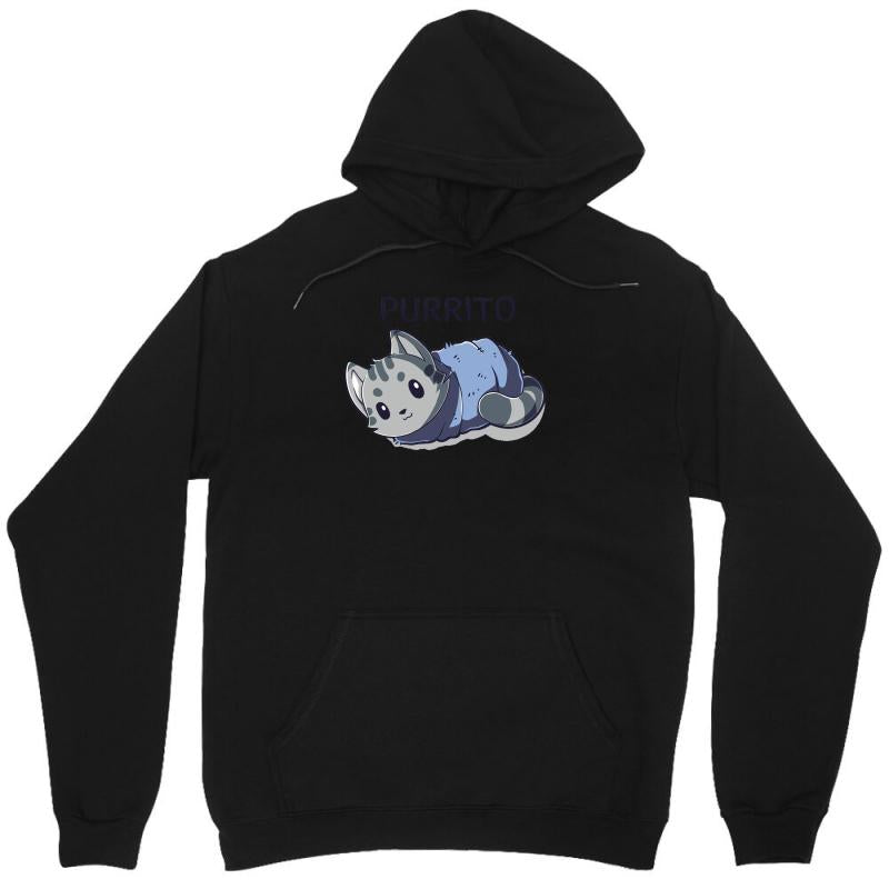 Blanket Purrito Unisex Hoodie - Soft & Durable with Unique Design