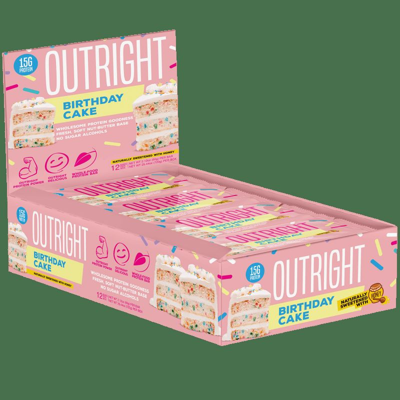 Outright Bar® Real Whole Food Protein Bar - Delicious & Nutritious Snack